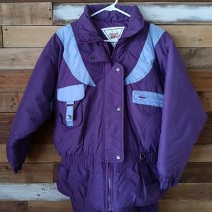 Vintage Winter coat and pants 💜